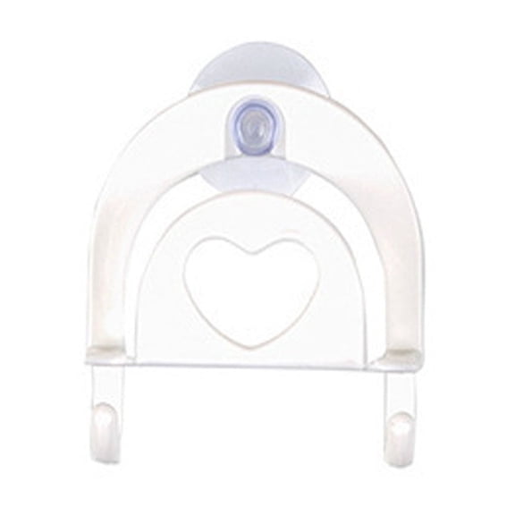 Cute Sponge Holder with Suction Cup 2.75x1.57x3.15in Plastic Kitchen Bathroom Storage Tool Strong Grip Decor Gadget 1.57in Suction Diameter