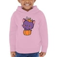 thumbnail image 1 of Cute Spookitty Pumpkin Costume Hoodie Toddler -Image by Shutterstock,  5 Toddler, 1 of 4