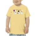 thumbnail image 1 of Cute Spooky Ghost Kittens T-Shirt Toddler -Image by Shutterstock,  5 Toddler, 1 of 4