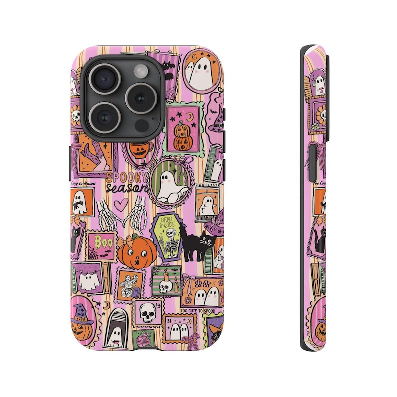 Cute Spooky Ghost Slim Protective Halloween iPhone Case with iPhone 11 — free download