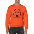thumbnail image 1 of Cute Spooky Season Ghost Halloween Graphic - Men's Sweatshirt, 1 of 4