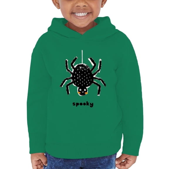 Cute Spooky Spider Hoodie Toddler -Image by Shutterstock,  5 Toddler