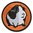 thumbnail image 1 of Cute Spotted Guinea Pig Applique Multi-Color Embroidered Iron-On Patch - 2.5 Inch Small, 1 of 5