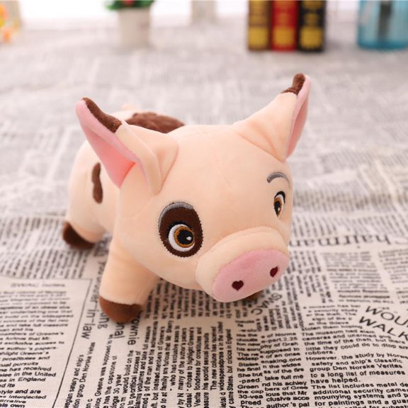 Cute Spotted Pig Plush Doll 12.6 Inch Soft Stuffed Animal Decor Companion Gift