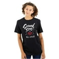 thumbnail image 1 of Cute Spread the Love Trending Quote Women's Graphic T Shirt Tees Brisco Brands M, 1 of 5