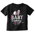 thumbnail image 1 of Cute Spring Easter Baby Bunny Ears Youth T Shirt Tee Girls Infant Toddler Brisco Brands 6M, 1 of 4