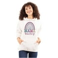thumbnail image 1 of Cute Spring Easter Egg Mama Bunny Hoodie Sweatshirt Women Brisco Brands S, 1 of 4