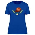 thumbnail image 1 of Cute Squirrel Sleeping Cartoon T-Shirt Women -Image by Shutterstock, Female XX-Large, 1 of 2