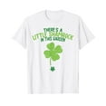 thumbnail image 1 of Cute St Patricks Day Pregnancy Announcement Shirt Soon Mom T-Shirt, 1 of 5