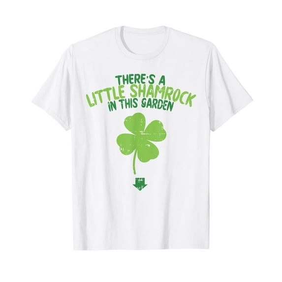 Cute St Patricks Day Pregnancy Announcement Shirt Soon Mom T-Shirt