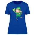 thumbnail image 1 of Cute St Patricks Leprechaun Tee Women's -Image by Shutterstock, 1 of 1