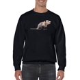 thumbnail image 1 of Cute Standing Opossum Sweatshirt Men -Image by Shutterstock, Male Medium, 1 of 4