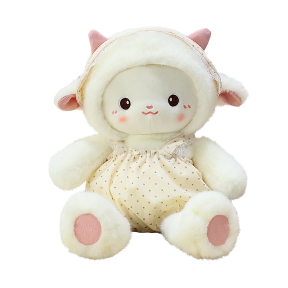 Cute Star Little Lamb Soft Gift Carrying Warm Sentiments | Meticulously Sewn Suitable for Holiday Presents, Anniversary Surprises, or Everyday Tokens of Care 13.8in