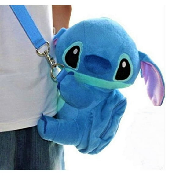 Cute Sti-tch Plush Bag Throw Backpack Stuffed Animals Pet Sti-tch Plush Bag Backpacks Great Gift for Birthday Holiday