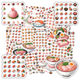 thumbnail image 1 of Cute Stickers Food Stationery Sticker Japanese Decals for Luggage Suitcase Phone, 1 of 9