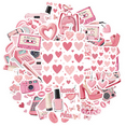 thumbnail image 1 of Cute Stickers Stationery Stickers Retro Stickers Graffiti Decals for Suitcases Luggage, 1 of 9