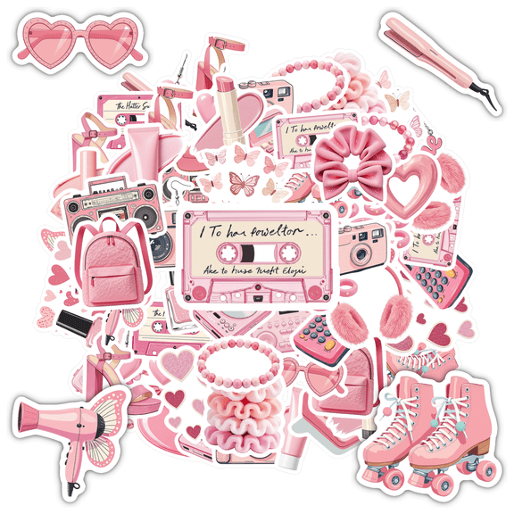 Cute Stickers Stationery Stickers Retro Stickers Graffiti Decals for Suitcases Luggage