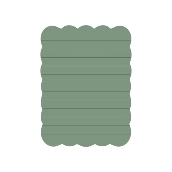 Cute Sticky Notes Scalloped Sticky Notes Mini Sticky Notes Aesthetic Sticky Notes Shaped Sticky Notes Cute Office Supplies Pretty Sticky Notes