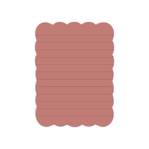 Cute Sticky Notes Shaped Sticky Notes Aesthetic Sticky Notes Pretty Sticky Notes Scalloped Sticky Notes Cute Office Supplies Mini Sticky Notes
