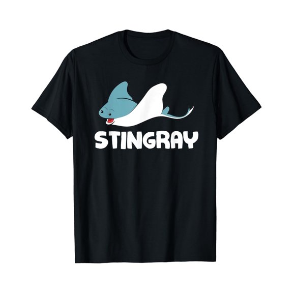 Cute Stingray Ocean Sharks Love Stingrays T-Shirt