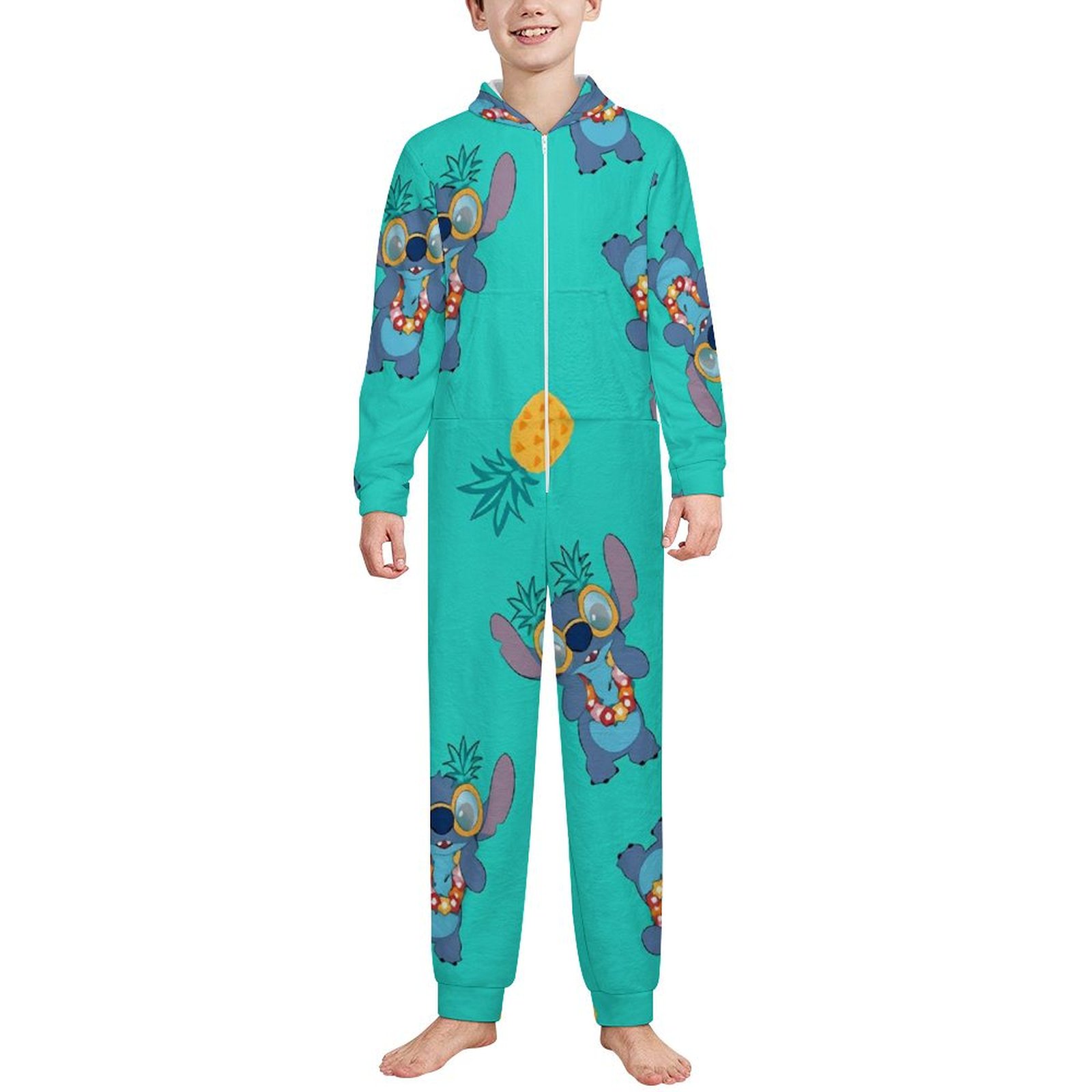 KicKee Pants Baby Girl's Print Footie Pajamas - Zip-Up, 9-12 Months, Glass Teddy Bears Design