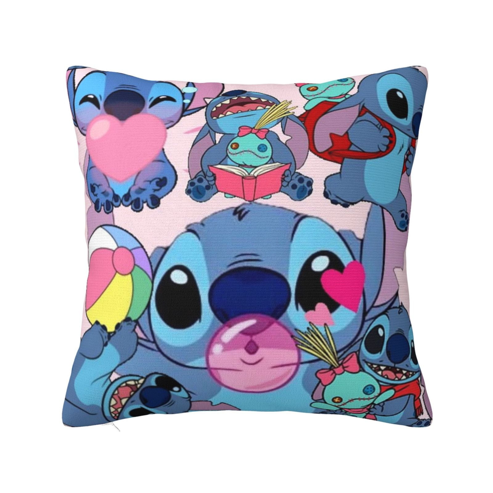Cute Stitch Throw Pillow Cover Decoration Pillow Case Cushion Home