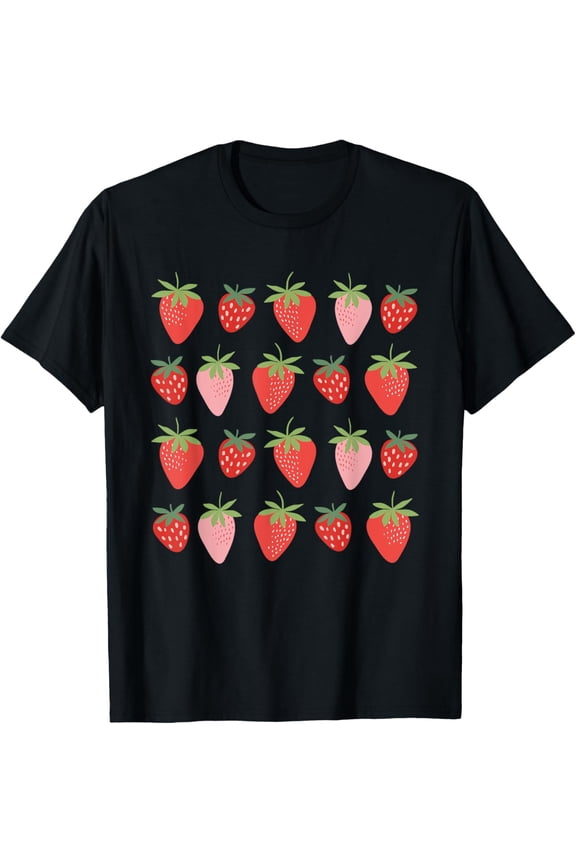 Cute Strawberry Apparel Lover Summer T-Shirt