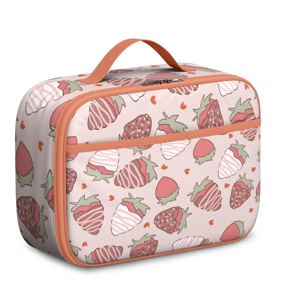 Cute Strawberry Cake Lunch Box - Insulated & Reusable, Leakproof, Great for Parents Seeking Fun Solutions