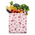 thumbnail image 1 of Cute Strawberry Canvas Tote Bag – Reusable Grocery Bag with Watercolor Red Berry & Kawaii Fruit Print for Strawberry Lovers & Summer Style Fans, 1 of 6