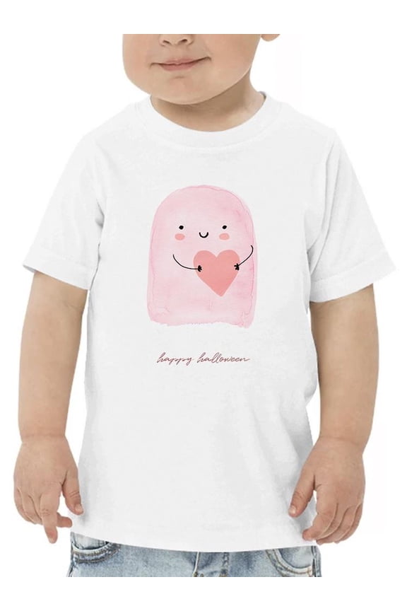 Cute Strawberry Ghost T-Shirt Toddler -Image by Shutterstock, 3 Toddler