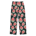 thumbnail image 1 of Cute Strawberry Pattern Pajama Pants Soft Lightweight Lounge Pants Bottoms Sleep Pants Warm Comfy, 1 of 9