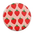 thumbnail image 1 of Cute Strawberry Strawberries Pattern Sketchy Kitchen Refrigerator Locker Button Magnet, 1 of 5