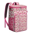 thumbnail image 1 of Cute Strawberry Themed Backpack Cooler, Leakproof Lunch Bag with Fresh Fruit Print for Women and Teens, 1 of 4
