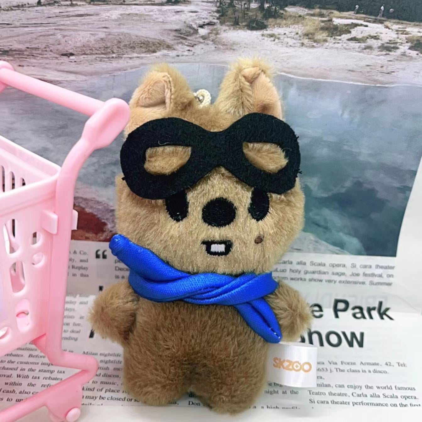 Cute Stray Kids Plush Pilot Toy Funny Stuffed Animal Kpop Skzoo
