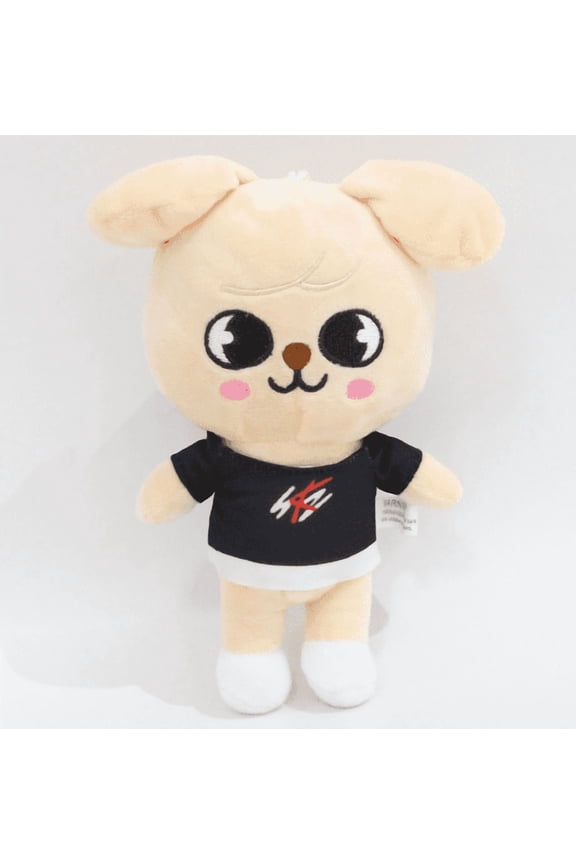 Cute Stray Kids Plush Toy Funny Stuffed Animal with T-Shirt Skzoo Fan Meeting Doll (Puppym)