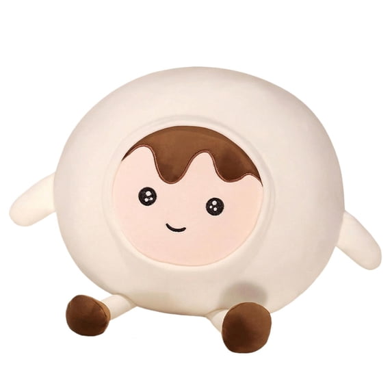 Cute Stuffed Animal, Plush Stuffed Animals, Round Throw Pillow, 14 in ...