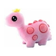 thumbnail image 1 of Cute Stuffed Animal Plush Toy - Adorable Soft Dinosaur Toy Plushies and Gifts - Perfect Present for All（Pink,5.5 Inches), 1 of 4