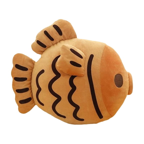 Cute Stuffed Animals，Safety 13.78" Fish Toy, Funny Stuffed Animal Figure Throw Pillows for Home Decor, Sofa Decor & Super Gift for Kids & Adults