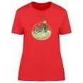 thumbnail image 1 of Cute Succulent Cactus Terrarium T-Shirt Women -Image by Shutterstock, Female Medium, 1 of 2