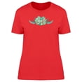 thumbnail image 1 of Cute Succulent Doodle T-Shirt Women -Image by Shutterstock, Female Medium, 1 of 2