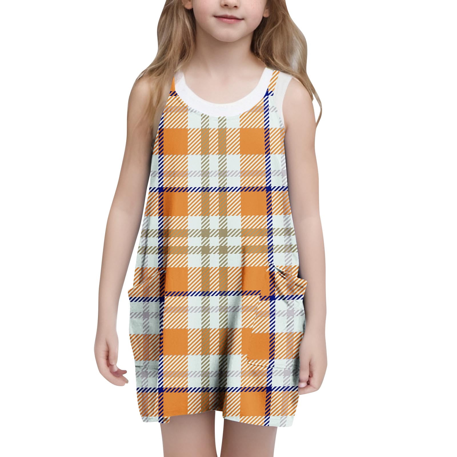 Cute Summer Dresses for Teen Girls Size 5-14 Spaghetti Strap Sundresses with Pockets Kids Trendy Plaid Printed Vacation Short Mini Dress - Walmart.com Cute Summer Dresses for Teen Girls Size 5-14 Spaghetti Strap Sundresses with Pockets Kids Trendy Plaid Printed Vacation Short Mini Dress - Walmart.com