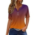 thumbnail image 1 of Cute Summer Tops for Women Over 50 Shirts for Women Dressy Casual Summer Womens Summer Shirts with Sleeves Clearance Deals, 1 of 5