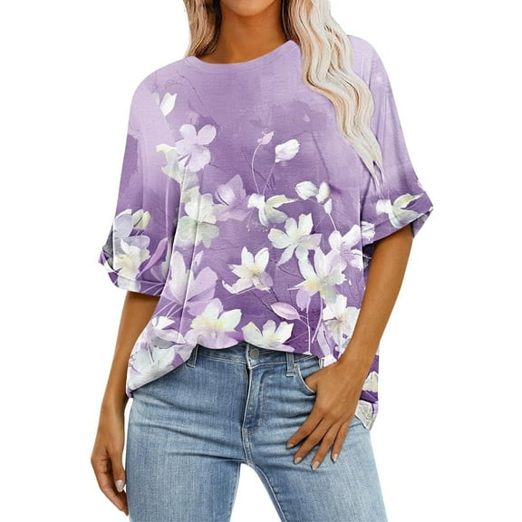 Cute Summer Tops for Women Trendy Short Sleeve Shirts for Women Shirts for Women