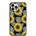 thumbnail image 1 of Cute Sunflower Cow Print Black leopard print Design Phone Case for iPhone 7 8 X XS XR SE 11 12 13 14 Pro Max Mini Note 10 20 s10 s10s s20 s21 20 Plus Ultra, 1 of 1