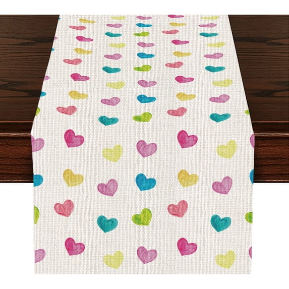 Cute Sunflowers Table Runner Seasonal Fall Harvest Vintage Kitchen Dining Table ration Indoor Outdoor Home Party Wedding