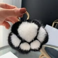 thumbnail image 1 of Cute Super Soft Plush Cat Paw keychain Fluffy Warm Comfortable Kitty Hand Key Chain Ring Holder Bag Purse Pendant, 1 of 6
