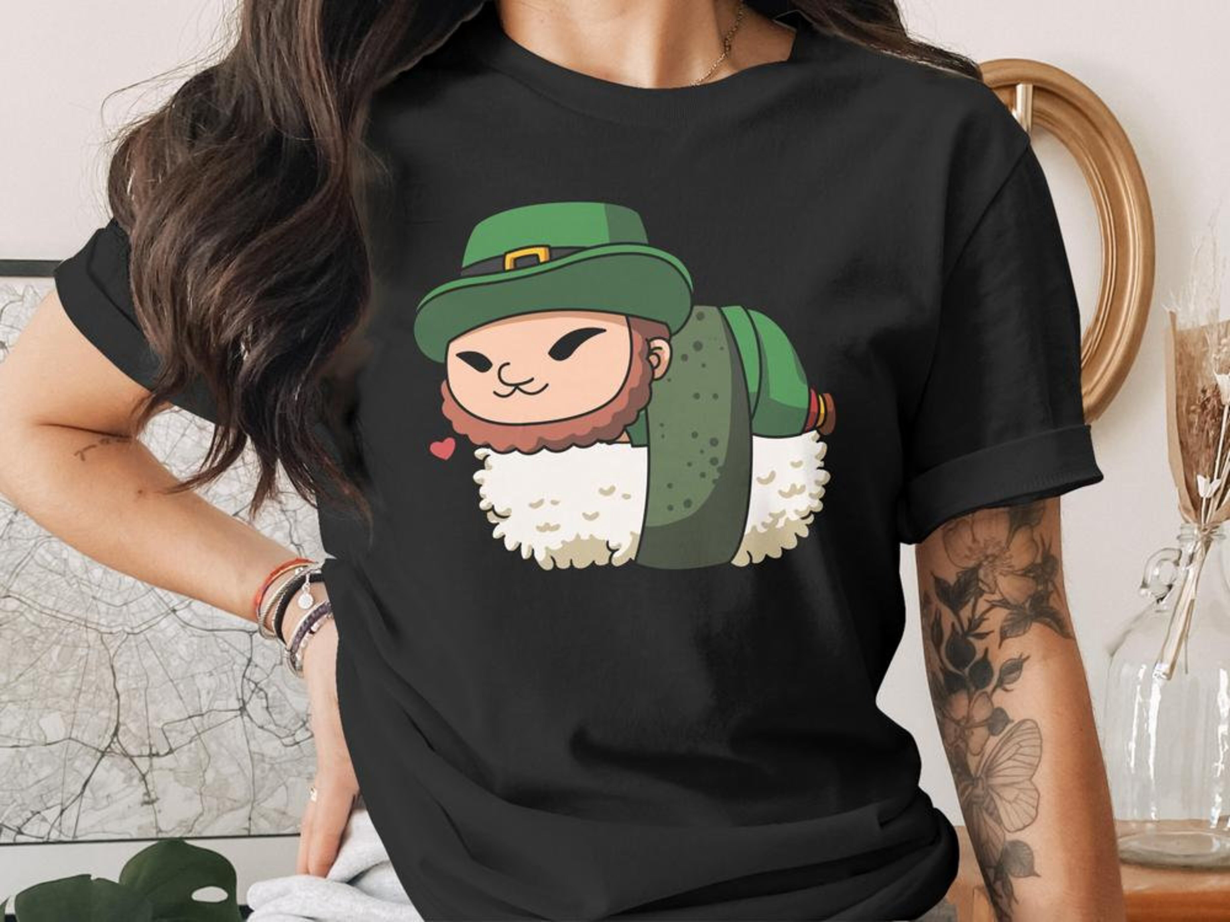D-Day leprechaun anime design