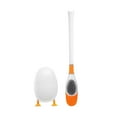 thumbnail image 1 of Cute Swan Toilet Bowl Brush with Holder, Long Handle Toilet Cleaner Scrubber Set for Bathroom Deep Cleaning & Decor(White), 1 of 9