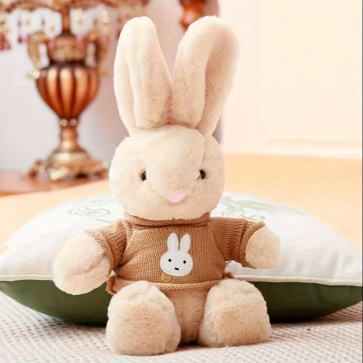 Cute Sweater 30cm/11.8in Rabbit Plush Doll - Soothing Rabbit Cloth Doll ...
