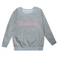 thumbnail image 1 of Cute Sweatshirts for Girls Floral Graphic Comfy Long Sleeve Hoodie Girls Tops Fall Winter Kids Clothes Girls Grey,13-14 Years, 1 of 4